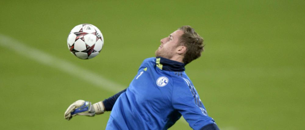 Ralf Fährmann steht heute Abend als Ersatz für Timo Hildebrand im Schalker Tor. 