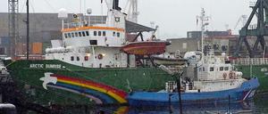 Der Internationale Seegerichtshof hat die Freigabe der "Arctic Sunrise" gegen Kaution beschlossen.
