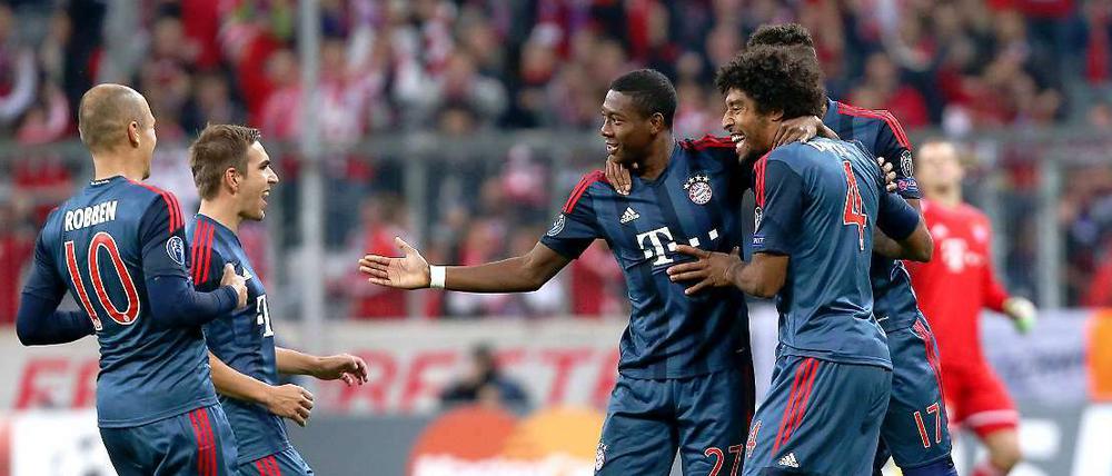 Im Hinspiel siegten die Bayern daheim locker und leicht 3:0 gegen ZSKA.