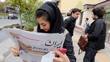 Genf war historisch - so ähnliches schreibt es diese iranische Tagszeitung in Teheran. 