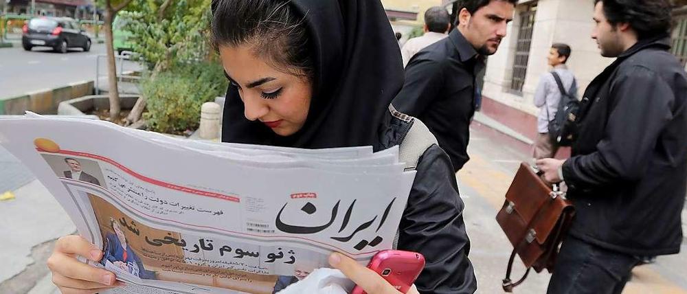 Genf war historisch - so ähnliches schreibt es diese iranische Tagszeitung in Teheran. 