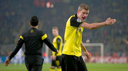 Sven Bender spielte gegen Neapel auch mit gebrochener Nase weiter.