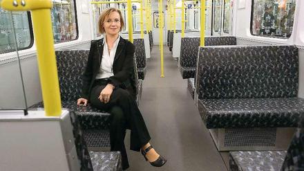 Sie hat hier das Sagen: Frau Nikutta, BVG-Chefin.
