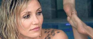 Raubtier mit Geparden-Tattoo. Cameron Diaz als Inkarnation der Gier.