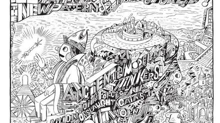Traumwelt: Ein Panel aus "The Cartoon Utopia".