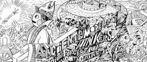 Traumwelt: Ein Panel aus "The Cartoon Utopia".