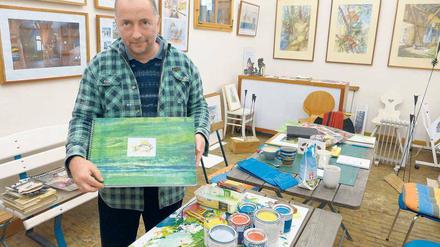 Galerie Wiegehalle. Künstler Holger Barthel zeigt neue Werke.