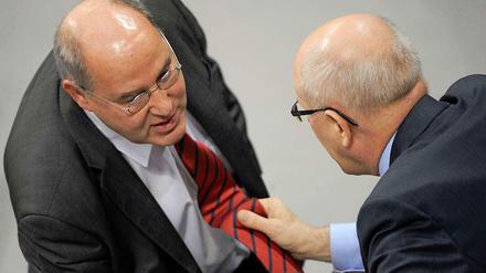Gregor Gysi und Volker Kauder