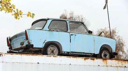 Verrostetes DDR-Relikt: Einen Trabi fahren die meisten Wendekinder wohl nicht mehr. 
