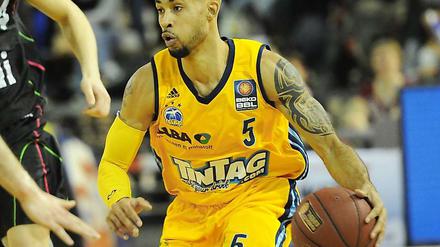 David Logan führt die Berliner im Eurocup meistens beim Scoring an. 