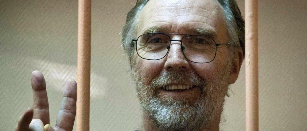 Colin Russell. Als letzter Greenpeace-Häftling wurde der Australier jetzt freigelassen.