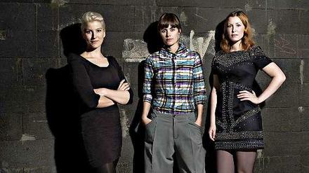 Die Designerinnen von Front arbeiten seit dem Studium zusammen: Sofia Lagerkvist, Charlotte von der Lancken und Anna Lindgren (v.l.n.r.). 