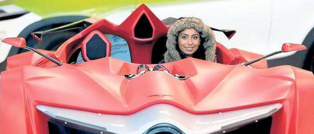 Exoten. Das Konzeptauto „Sbarro Fleche Rouge“ wird auf der Essen Motor Show 2013 gezeigt. Die größte Tuning-Messe der Welt – nach Besucherzahlen die zweitgrößte deutsche Automesse nach der IAA – beginnt an diesem Samstag. 