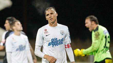 Jähes Karriereende: Dominique Taboga.