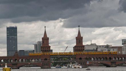 Gewitterwolken über Berlin