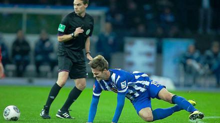 Die Hinrunde ist gelaufen: Herthas Sebastian Langkamp.