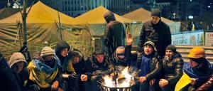 Protest in Kiew
