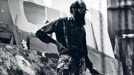 Hipster von heute? Emilio Vedova, 1963 in seinem Atelier im Käuzchensteig, zählte zu den ersten Gästen des Künstlerprogramms in Berlin. 