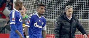 Abschiedsrunde? Schalkes Trainer Jens Keller nach dem Spiel.