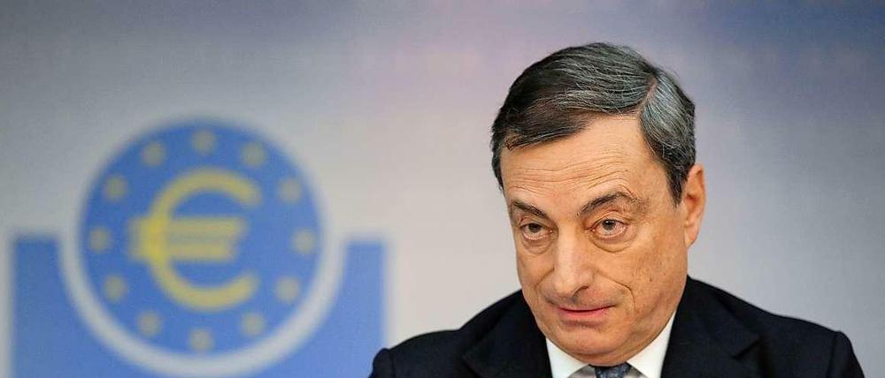 Allzeit bereit zu handeln. EZB-Chef Draghi demonstriert Stärke.