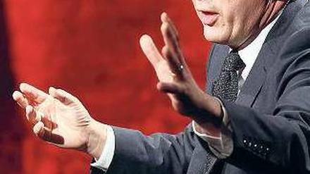 Matteo Renzi, der linke Bürgermeister von Florenz. 