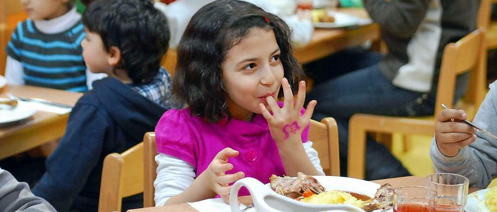 Kindgerecht. Für Schüler wie diese junge Dame soll das Essen künftig besser schmecken.