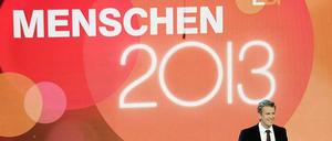 Auch nur ein Mensch des Jahres 2013: Moderator Markus Lanz.