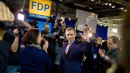 Er soll die FDP wieder auf Kurs bringen: Christian Lindner ist neuer FDP-Chef.