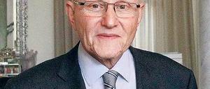 Ohne Kabinett. Libanons Premier Tammam Salam sucht seit neun Monaten nach einer Regierung. Foto: AFP