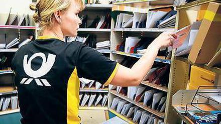 Gut sortiert? Die Deutsche Post will „mit Qualität dagegenhalten“. Foto: Reuters