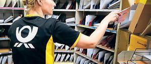 Gut sortiert? Die Deutsche Post will „mit Qualität dagegenhalten“. Foto: Reuters