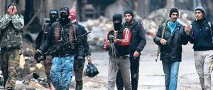 Kämpfer im syrischen Bürgerkrieg