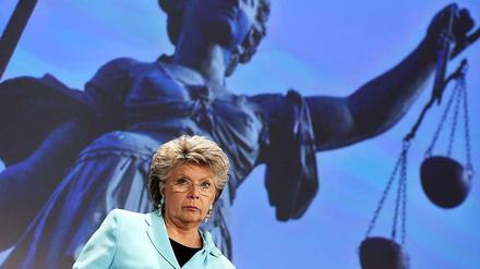 EU-Kommissarin Reding.
