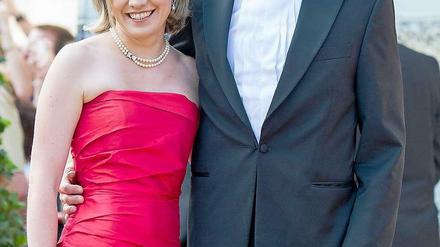 Kristina und Ole Schröder bei den Bayreuther Festspielen 2013.