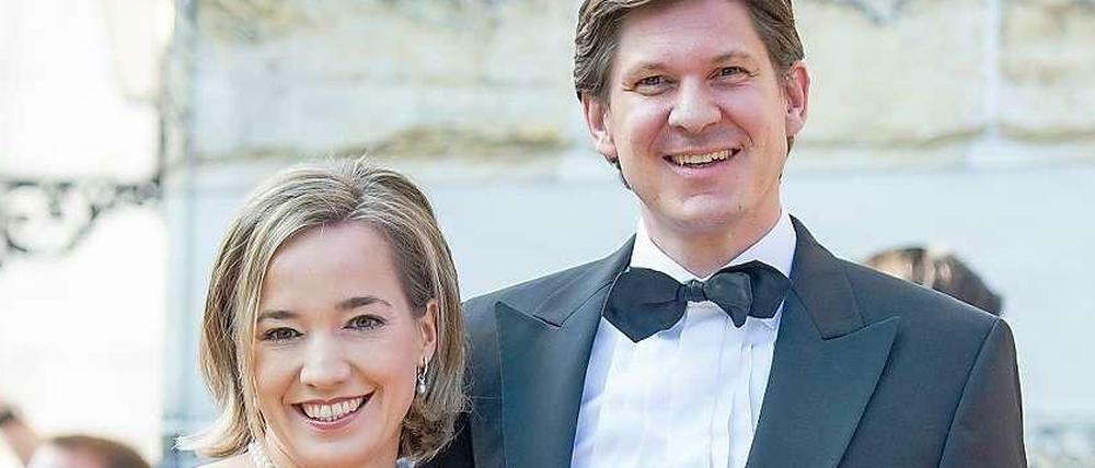 Kristina und Ole Schröder bei den Bayreuther Festspielen 2013.