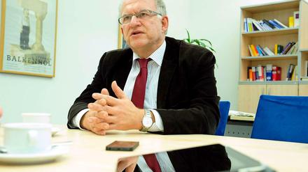 Der scheidende Bundesdatenschutzbeauftragte Peter Schaar.
