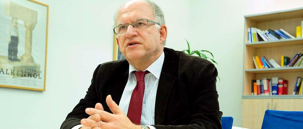 Der scheidende Bundesdatenschutzbeauftragte Peter Schaar.