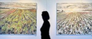 „GreenArt2 – Die Kunst, Grünkohl zu sehen“ zeigt das Landesmuseum Oldenburg noch bis zum 5. Januar. Hier „Norddeutsche Palmenhaine“ von Helmut Helmes. 