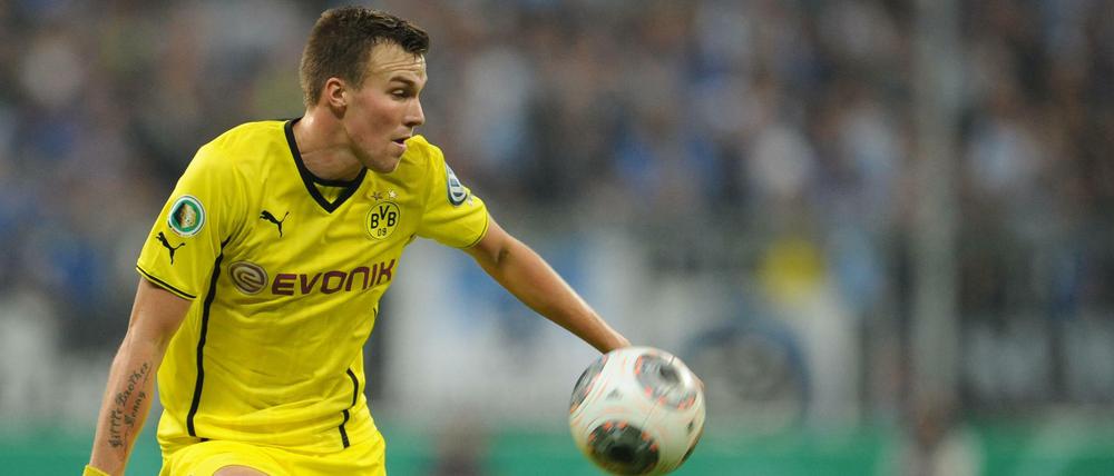 Dortmunds Kevin Großkreutz könnte heute Abend in der Innenverteidigung auslaufen.