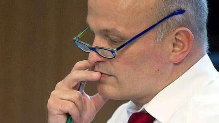 Unter Druck: Brandenburgs Justizminister Volkmar Schöneburg