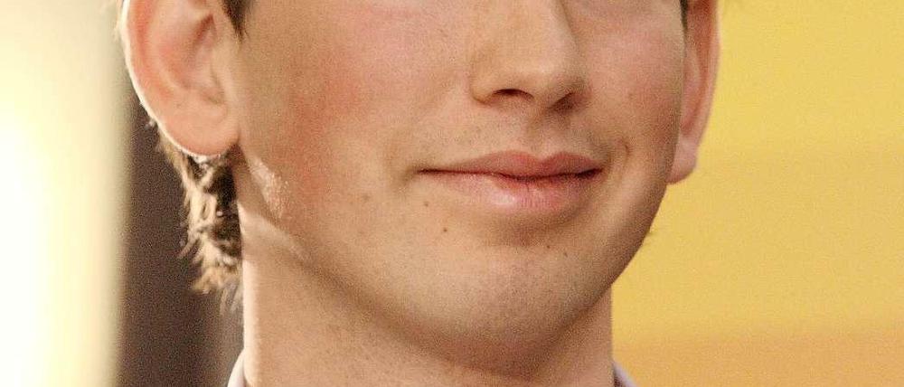 Der österreichische ÖVP-Politiker Sebastian Kurz.