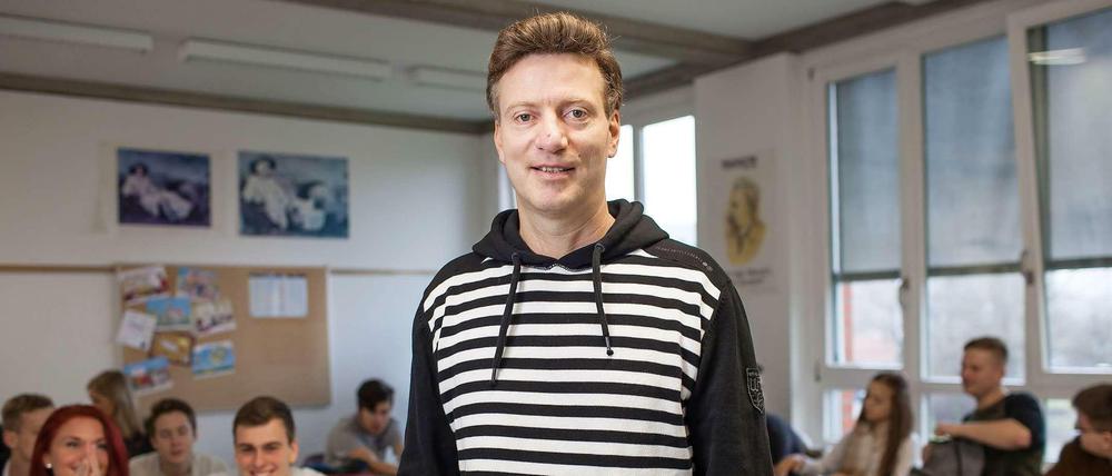 Berlins frisch gekürter Lehrer des Jahres: Robert Rauh. 