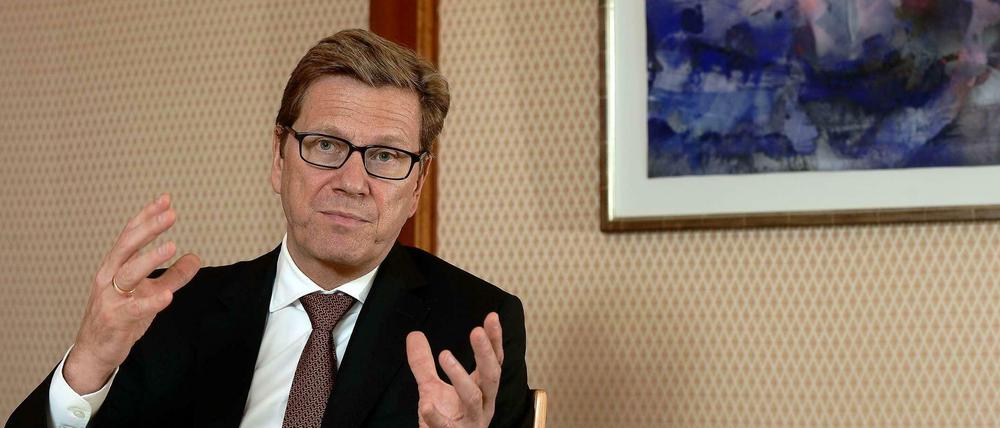 Guido Westerwelle über seinen Abschied als Außenminister und die FDP.