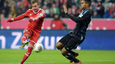 Das entscheidende Tor schoss Mario Götze in der Allianz Arena.