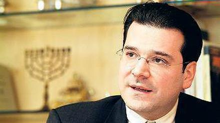 Der Gemeindevorsitzende Gideon Joffe steht seit vielen Monaten in der Kritik. 