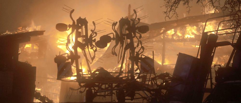 In den letzten zehn Tagen brannten in der Oberhavel mehrere Scheunen.