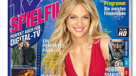 Die "TV Spielfilm" war 1991 das erste TV-Magazin, dass auf das Konzept "Blau und Frau" setzte. 