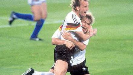 Un’estate Italiana. 8. Juli 1990, Rom, Olympiastadion, 85. Minute. 