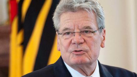 Bundespräsident Joachim Gauck