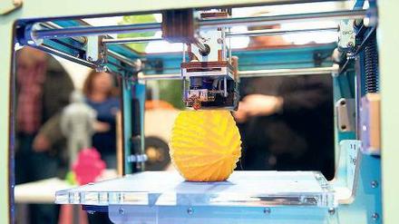 Selbst gedruckt: 3-D-Printer für den Privatanwender gibt es bereits für weniger als 1500 Euro. 